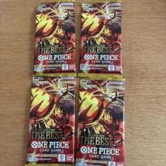 ONE PIECE カード4パックセット