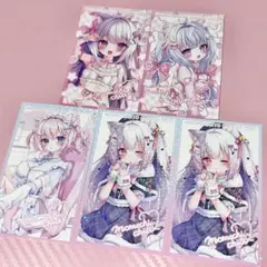 桃稚ちあ　オンラインくじ　A賞 二層A4アクリルパネル　1 桃稚ちあ オンラインくじ A賞 二層A4アクリルパネル 2