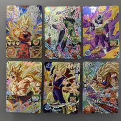スーパードラゴンボールヒーローズカード6枚セットまとめ売り