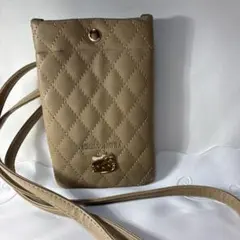 ハローキティ　キルティング スマホショルダーバッグ
