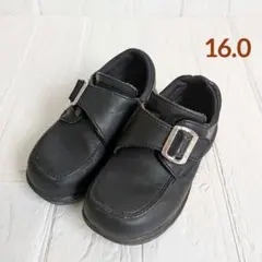 キャロット　セレモニーシューズ　ブラック　16.0 EE