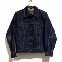 日本製ヴィンテージ カクタス３rdタイプジージャン濃紺インディゴブルージャケット