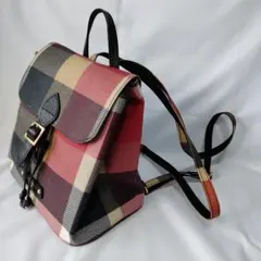 ブルーレーベル チェック リュック バックパック