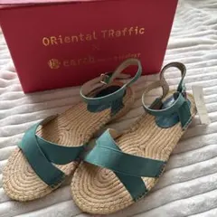 【未使用】oRiental TRaffic x earth サンダル M