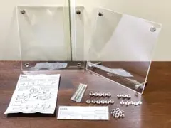 [値下げ] 無印良品 アクリルフレーム2点セット フォトフレーム