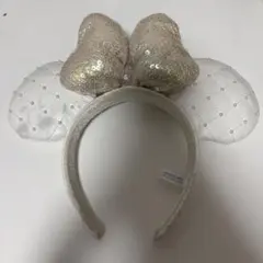 ディズニー カチューシャ ミニー キルティング柄