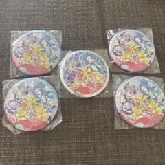 プリキュアＢＩＧホログラム缶バッジ　5個セット