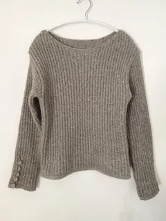 【20日までお値下げ中】NOAHR ノアル ボートネック 長袖 ニット セーター