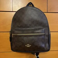 COACH ダークブラウン リュック