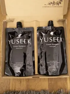 유섹 크림 샴푸 350g ✖️ 2개 세트