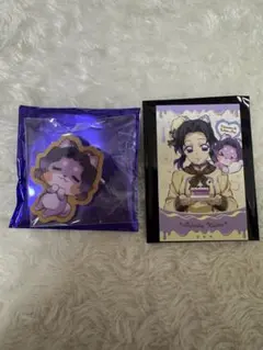 鬼滅の刃 胡蝶しのぶ バッジ　ランダムカード