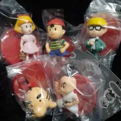 【コンプ】MOTHER2 マザー2 スタンドフィギュア　全5種類コンプ　ガチャ