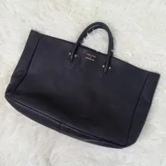 【極美品】ヤングアンドオルセン フリークスストア別注 レザー トートバッグ 横長のサムネイル