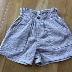 GU 140 ハーフパンツ　コーデュロイ　紫
