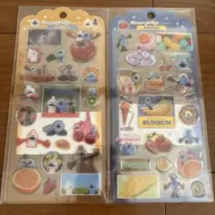 正規品　匿名　パペットスンスン　ドロップジェリーシール　2種セット　SUNSUN