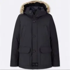 ノンキルトダウンジャケット