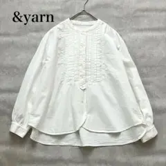 CABaN　ビッグカラー　半袖ワイドスリーブコットンブラウス　羽織 CABaN ビッグカラー 半袖ワイドスリーブコットンブラウス 羽織 - メルカリ