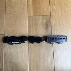 プラレール　蒸気機関車と貨車3両セット