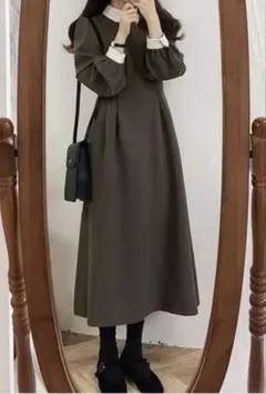 レトロ・ガーリーワンピース