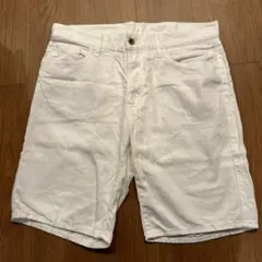 UNIQLO ホワイトショートパンツ Mサイズ