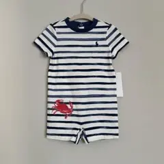 Ralph Lauren コットン ショートオール9M