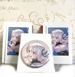 にじさんじ 東京公演ランダムチェキ風カード・缶バッジ 椎名唯華