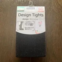 ラメメッシュデザインタイツ 60デニールのサムネイル