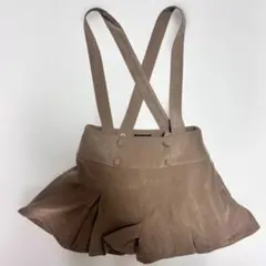 LIZLISA風 サスペンダーミニスカート キュロット ミニスカート 姫ギャル