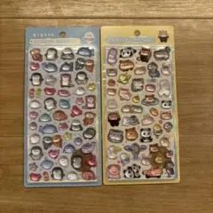 【正規品】クーリア　ボンボンドロップシール　あにまる　あくありうむ　2点セット