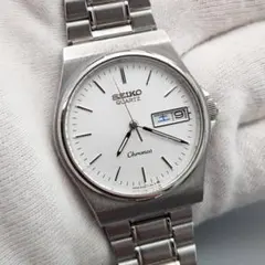 稼働 美品】セイコー クロノス 80s フルーテッドベゼル 7433-7010