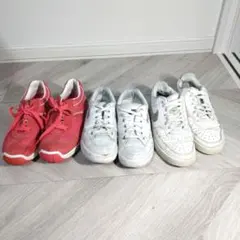 サイズ23.5 靴3点セット　ナイキ2個、ナカノヒロミチ1個