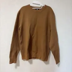 UNIQLO ウォッシャブルストレッチミラノリブクルーネックセーター M