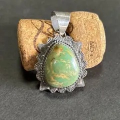ナバホ　インディアンジュエリー　ターコイズ　ペンダントトップ　navajo