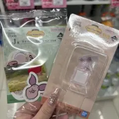 【一番くじ】くまのプーさん J賞　F賞　ピグレット　2点セット