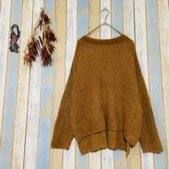 【chocol raffine robe】ニットセーター　モコモコ　ハイネックのサムネイル