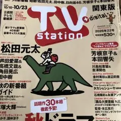 TV station 2026年10月10日発行　松田元太他