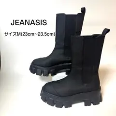 JEANASIS ジーナシス サイドゴア 厚底 サイズM 23cm~23.5cm