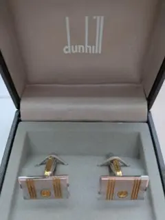 dunhill シルバーゴールド カフリンクス