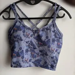 美品SUKALA チェックセパレートツイストタンクトップ ブラトップ LAVA