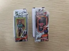 仮面ライダー ソフビパッケージチャーム&チョコスナック 新2号 & カブト