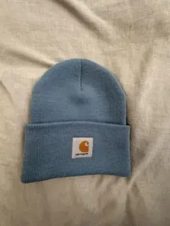 carhartt ニット帽 スカイブルー フリーサイズ