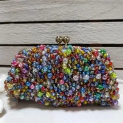 ハンドメイドビーズがま口＆印鑑入れ