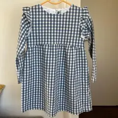 ZARA チェック柄ワンピース 3-4歳