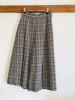 グレースコンチネンタル チェックタックキュロット　36 美品