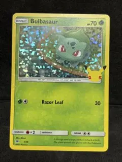 ポケモンカード フシギダネ プロモ マクドナルド ポケモンカード 海外 マクドナルド フシギダネ ホロ 25周年 プロモ
