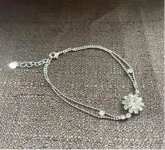 豪華な大粒ダイヤモンドビーズのブレスレット ゴージャス