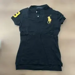 RALPH LAUREN 半袖ポロシャツ ブラック Mサイズ