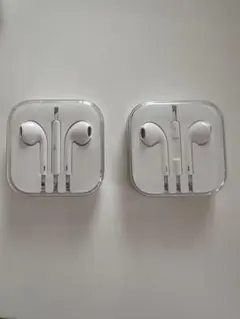 Apple純正 有線イヤホン 2個セット