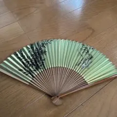 舞扇子 金地 松の図 桐箱入り - メルカリ
