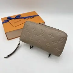 【美品】ルイヴィトン モノグラムアンプラント ジッピーウォレット RFID